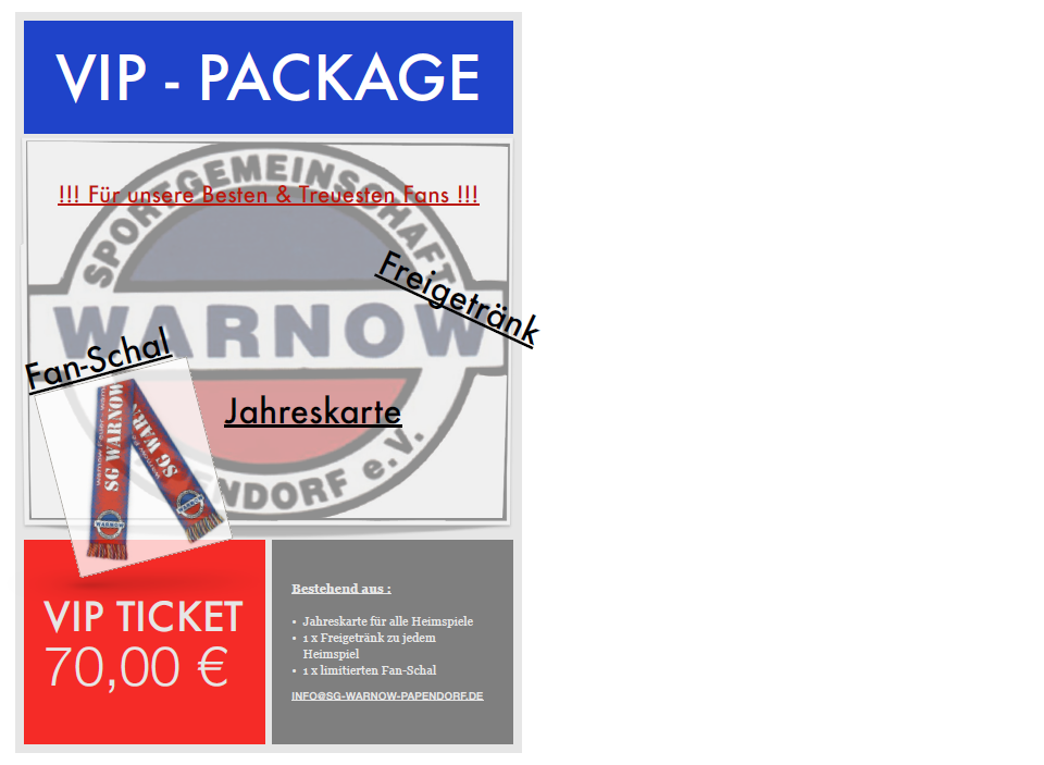 Vip Package 1