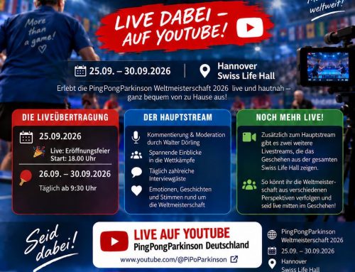 PingPongParkinson Weltmeisterschaft 2026